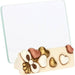 THUN Portafoto Con Cuori Medio In Vetro E Ceramica Love - C3172H90