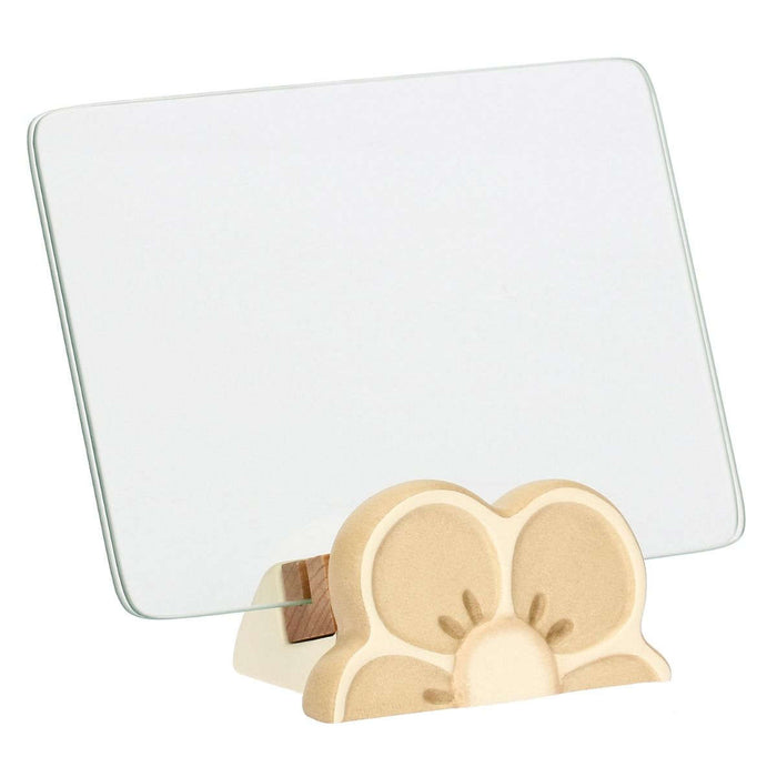 THUN Portafoto Forma Fiore Base Vetro Tortora - C3235H87