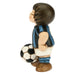 THUN Bimbo Calciatore Nero Azzurro Piccolo In Ceramica