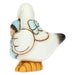 THUN Cicogna Nascita Con Bimbo In Ceramica