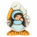 THUN Cicogna Nascita Con Bimbo In Ceramica
