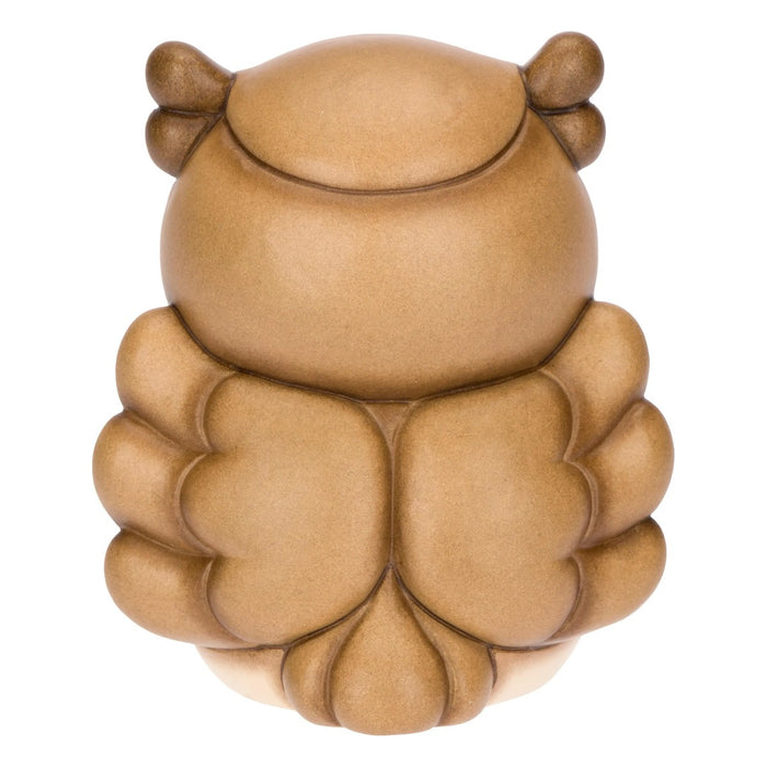 THUN Gufo Marrone Con Quadrifoglio