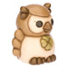 THUN Gufo Marrone Con Quadrifoglio