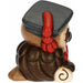 THUN Gufo Lucky Laurea In Ceramica Piccolo
