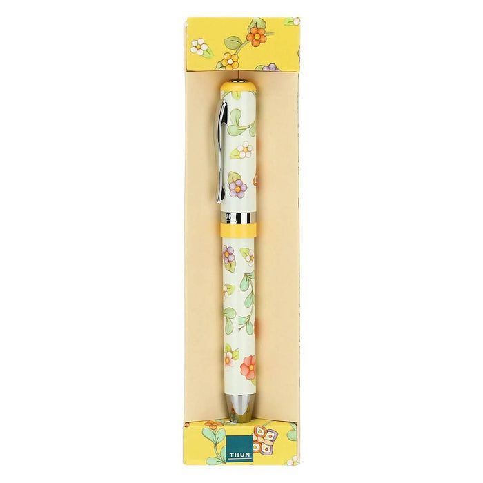THUN Penna A Sfera Country Con Fiori E Farfalle - H2887E02