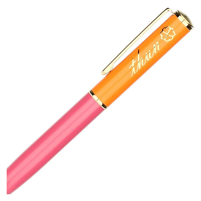 THUN Penna Rosa E Arancione Con Quadrifoglio - H3636P00