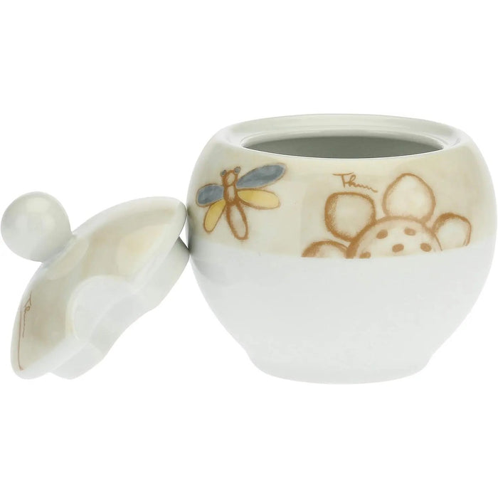 THUN Set 2 Tazzine Con Zuccheriera Elegance In Porcellana