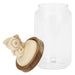 THUN Barattolo Vetro Con Coperchio Legno Elegance Grande - P4919P00