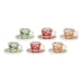 THUN Set 6 Tazzine Espresso In Porcellana Abbracciami - P5047A91