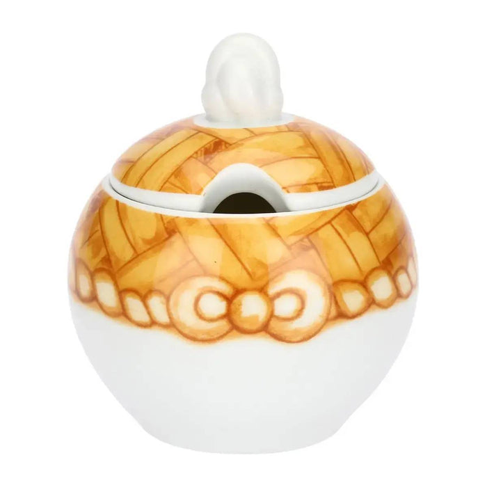 THUN Set 2 Tazzine Espresso E Zuccheriera In Porcellana Abbracciami - P5049A91