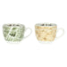 THUN Set 2 Tazze Colazione Con Piattino In Porcellana Abbracciami - P5125A91