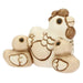 THUN Gallina Con Pulcini Presepe Classico In Ceramica