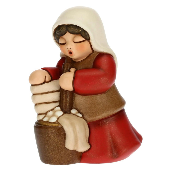 THUN Lavandaia Presepe Classico In Rosso