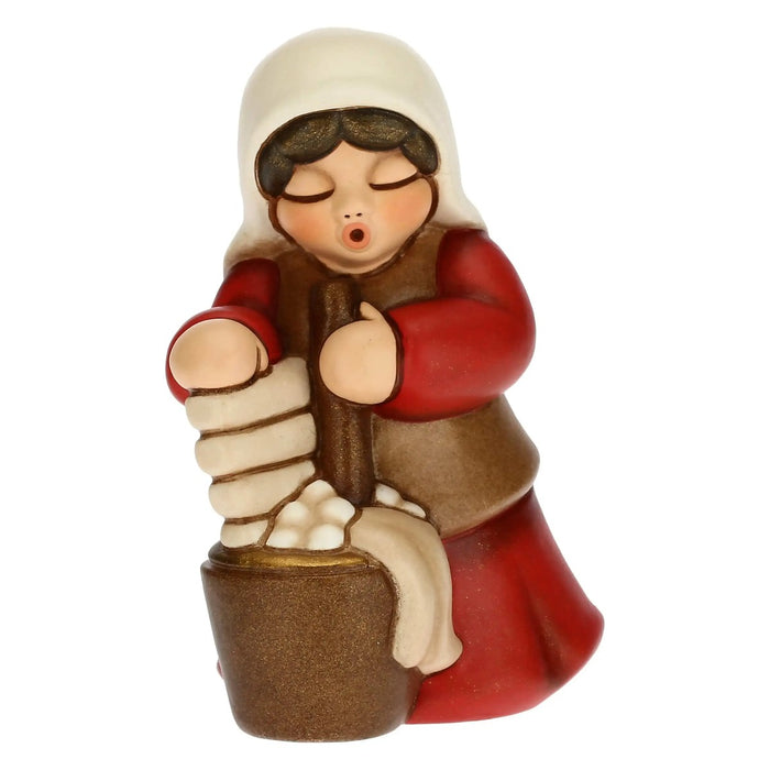 THUN Lavandaia Presepe Classico In Rosso