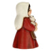 THUN Donna Con Coniglio Presepe Classico In Rosso