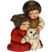 THUN Bimbi Con Gatto Presepe Classico In Rosso