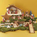 THUN Bimbi Con Gatto Presepe Classico In Rosso