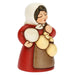 THUN Donna Con Formaggi In Rosso Presepe Classico