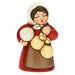 THUN Donna Con Formaggi In Rosso Presepe Classico