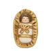 THUN Gesù Bambino Presepe Classico In Ceramica Bianco