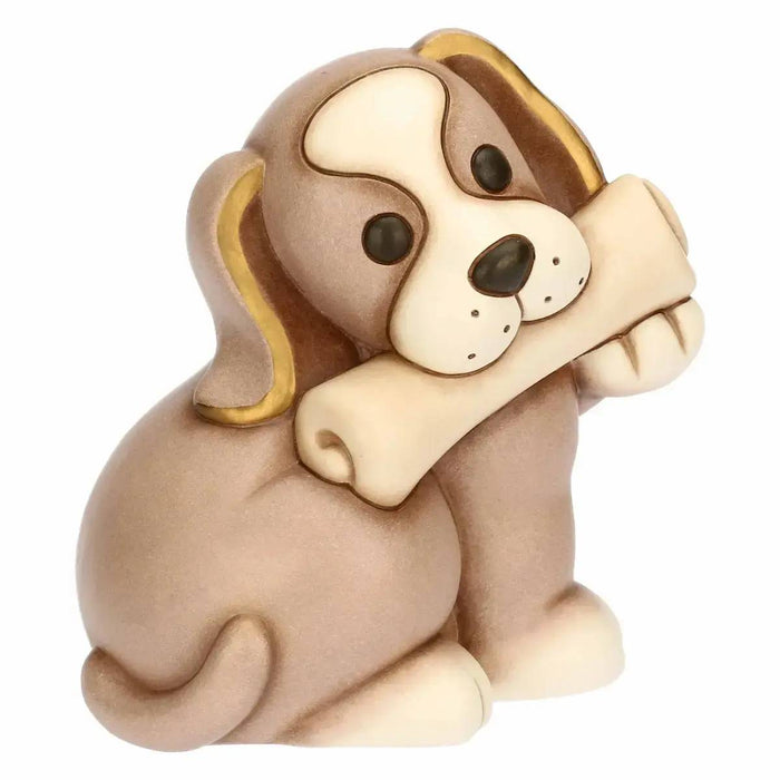 THUN Cane Todo Con Giornale In Ceramica Grande - T10031276H90