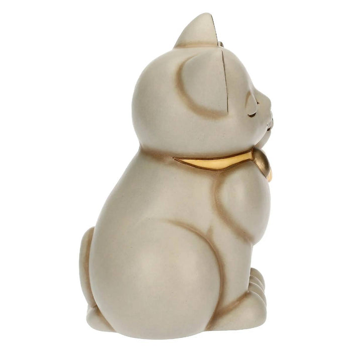 THUN Coppia Di Gatti Innamorati In Ceramica - T10034277H90