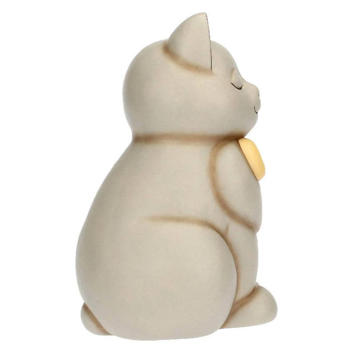 THUN Gatto Momi Con Fiocco In Ceramica Grande - T10035276H90
