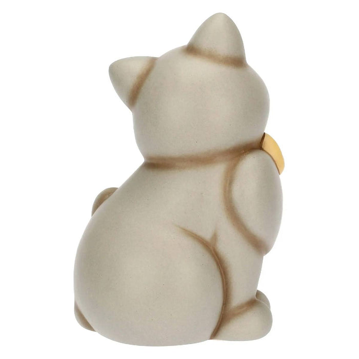 THUN Gatto Momi Con Fiocco In Ceramica Medio - T10036274H90