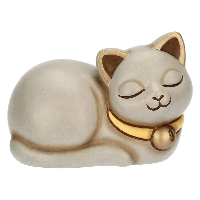 THUN Gatto Momi Con Campanellino In Ceramica Piccolo - T10037273H90