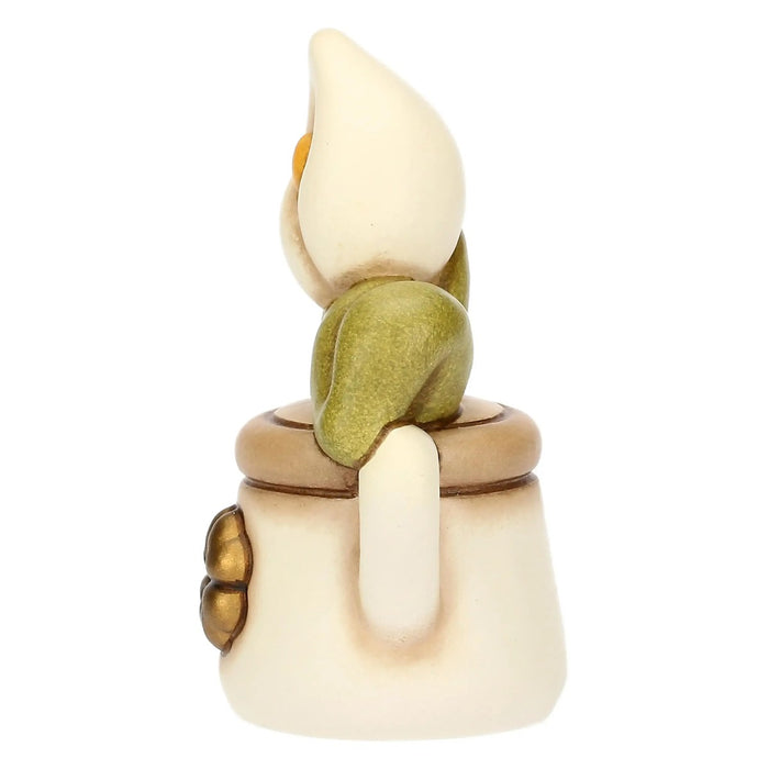 THUN Mini Annaffiatoio In Ceramica Con Calla