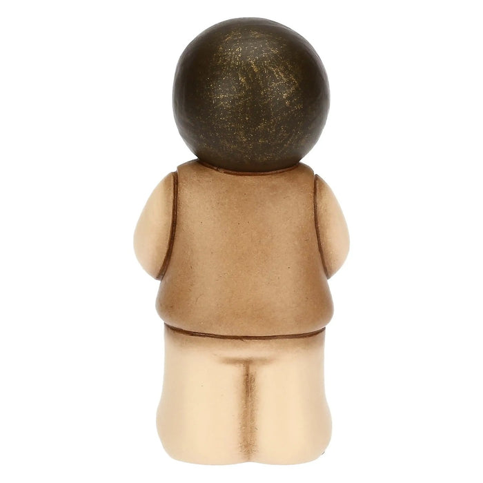 THUN Bimbo In Ceramica Con Giglio
