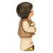 THUN Bimbo In Ceramica Con Giglio