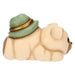THUN Mini Teddy In Ceramica Con Cappello Lui
