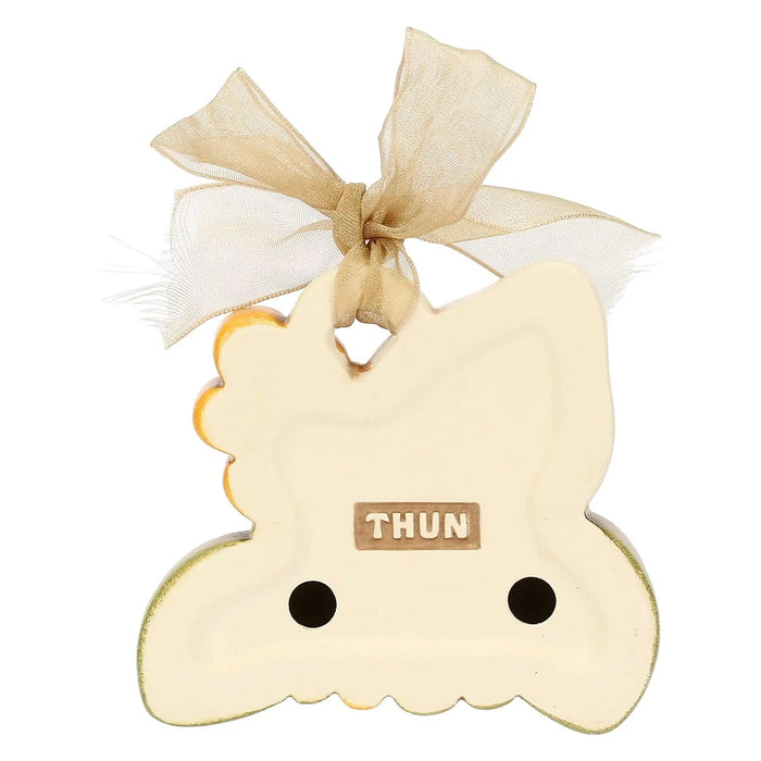 THUN Mini Formella Con Calla E Spiga In Ceramica