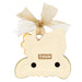 THUN Mini Formella Con Calla E Spiga In Ceramica