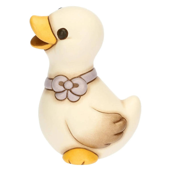 THUN Oca Julie In Ceramica Con Fiocco Lilla In Piedi - T10082274H90