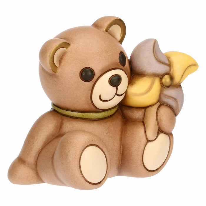 THUN Teddy Primavere In Ceramica Con Girandola Piccolo