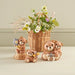 THUN Teddy Primavere In Ceramica Con Girandola Piccolo