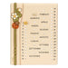 THUN Calendario Da Muro In Ceramica Country Bloom