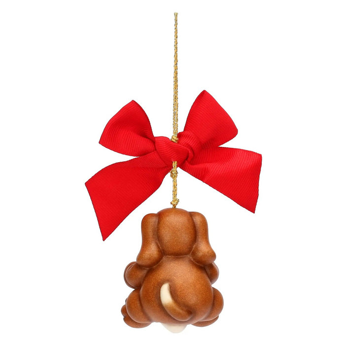 THUN Addobbo Natalizio Con Cane Todo In Ceramica Grande