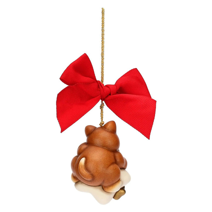 THUN Addobbo Natalizio Con Gatto Momi In Ceramica Grande
