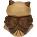 THUN Mini Gufo Lucky Portafortuna In Ceramica