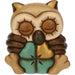 THUN Mini Gufo Lucky Portafortuna In Ceramica