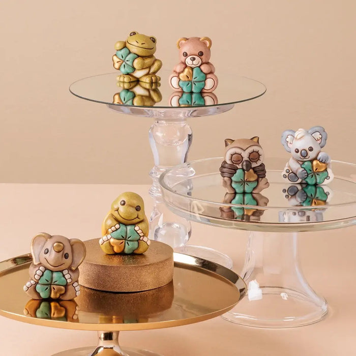 THUN Mini Elefante Portafortuna Elly In Ceramica