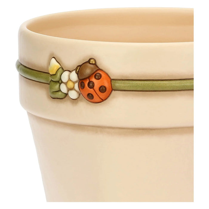 THUN Cachepot In Ceramica Country Bloom Medio