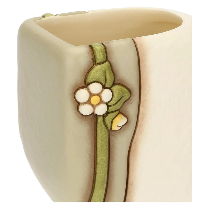 THUN Portaspazzolini In Ceramica Country Bloom