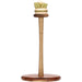THUN Portarotolo In Legno E Ceramica Country Bloom