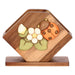THUN Portatovaglioli In Legno E Ceramica Country Bloom