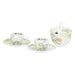 THUN Set 2 Tazzine Espresso Con Zuccheriera In Porcellana Bloom