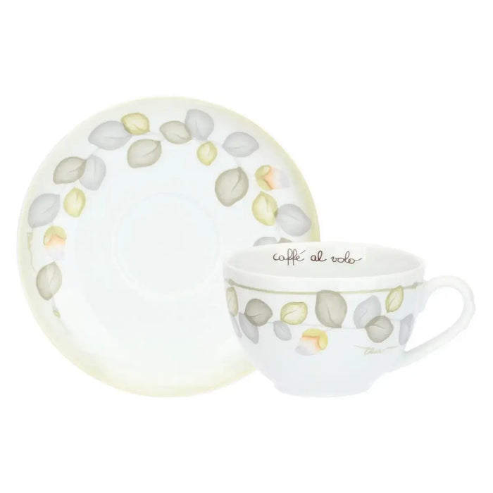 THUN Set 2 Tazze Colazione In Porcellana Bloom